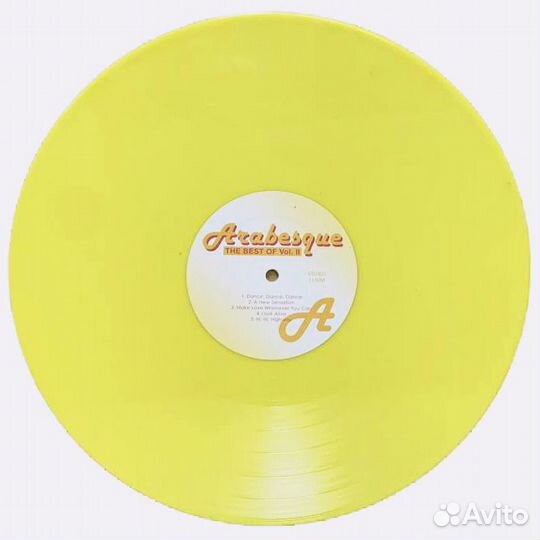 Arabesque The Best Of Vol.II Yellow Vinyl) (LP)