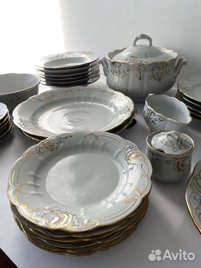 Сервиз столовый Незабудки Барановка Полный набор
