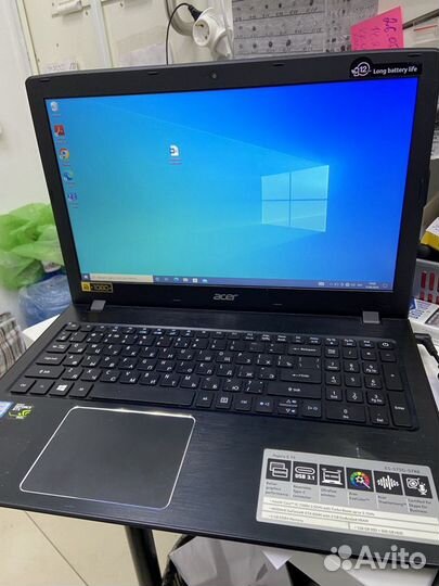 Ноутбук Acer Aspire E5-575G-57X6