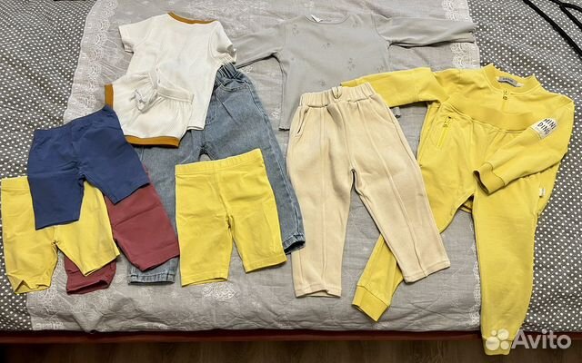 Детская одежда пакетом 86-100
