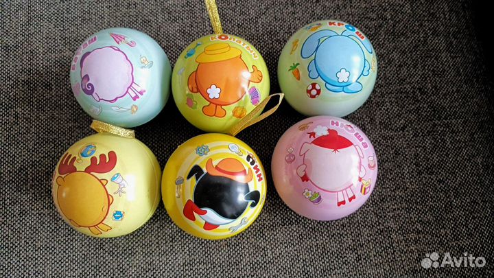 Игрушки, шары Смешарики + магнит Нюша