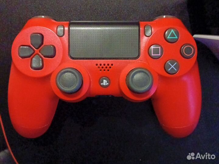 Dualshock 4 red