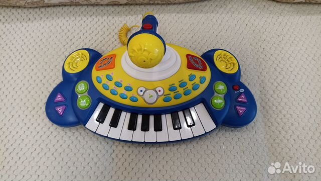 Пианино детское с микрофоном