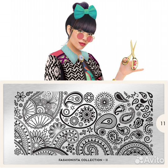 Пластина для стемпинга MoYou London Fashionista 11