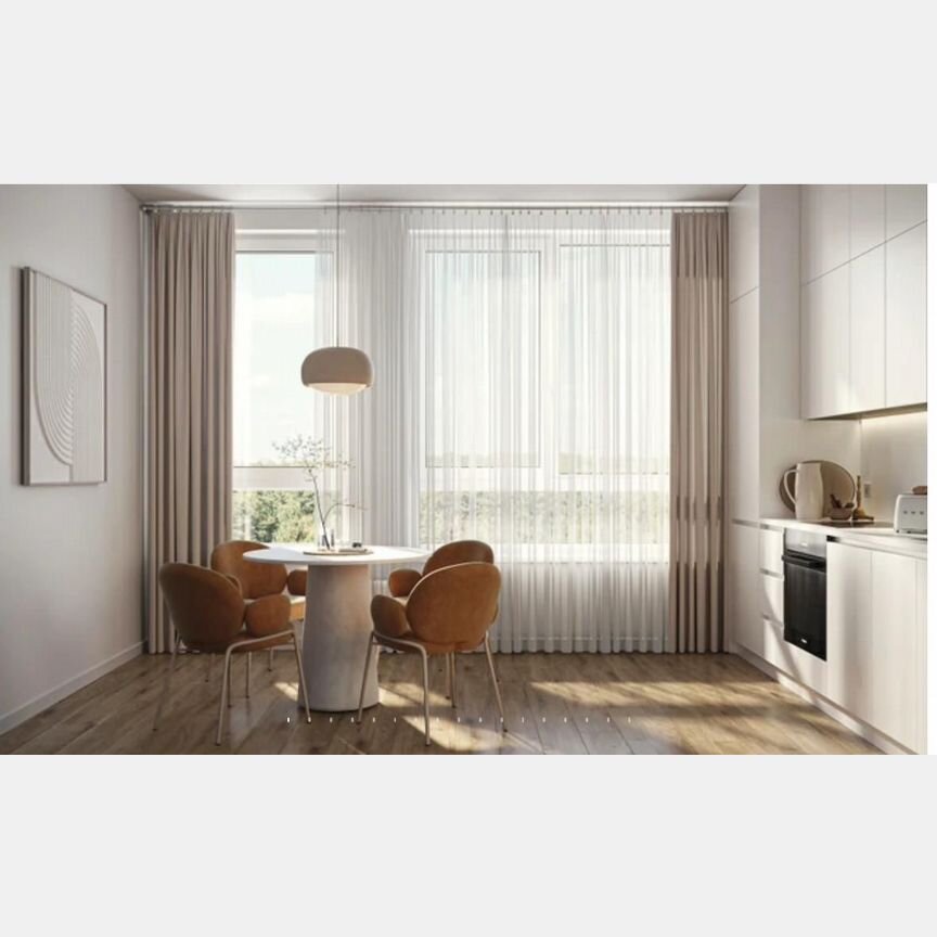 1-к. квартира, 32,3 м², 12/17 эт.