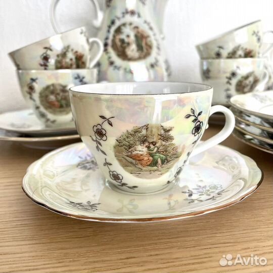 Чайный сервиз «Мадонна» Kahla гдр