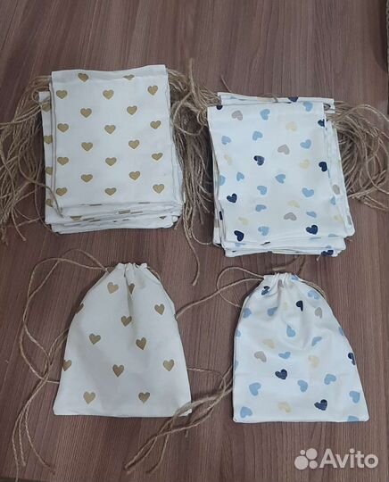 Подарочная упаковка, мешочки для подарков