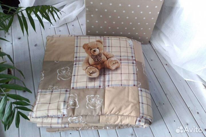 Детское новое лоскутное одеяло