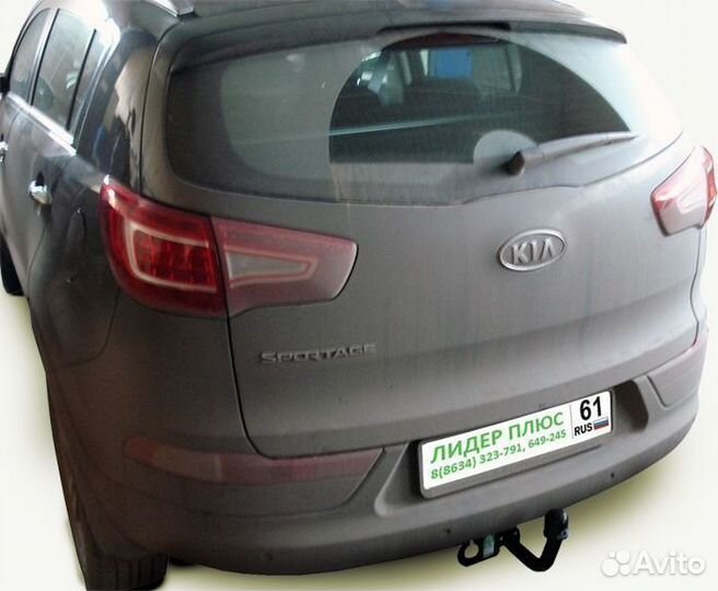 Фаркоп К112-A тсу Hyundai IX 35 Kia Sportage 2010