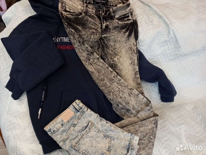 Вещи пакетом на девочку 13,14 лет