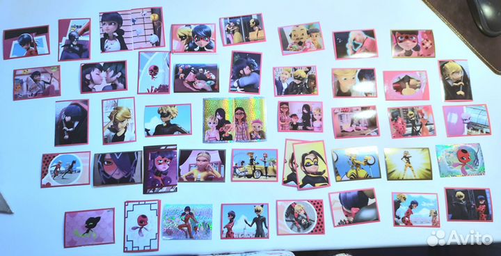 Коллекционные наклейки Леди баг и супер кот 4сезон