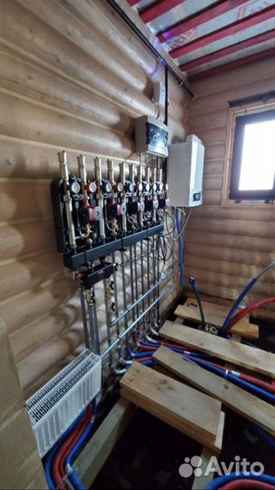 Установка автоматики отопления дома zont WiFi GSM