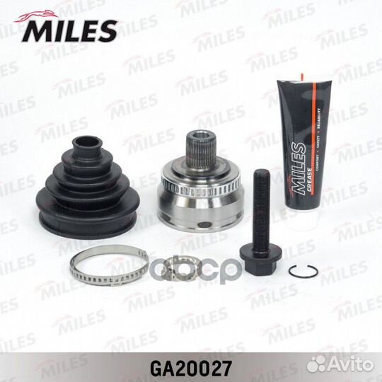 ШРУС audi A4 1.6-2.0 00- нар.(ABS) GA20027 Miles