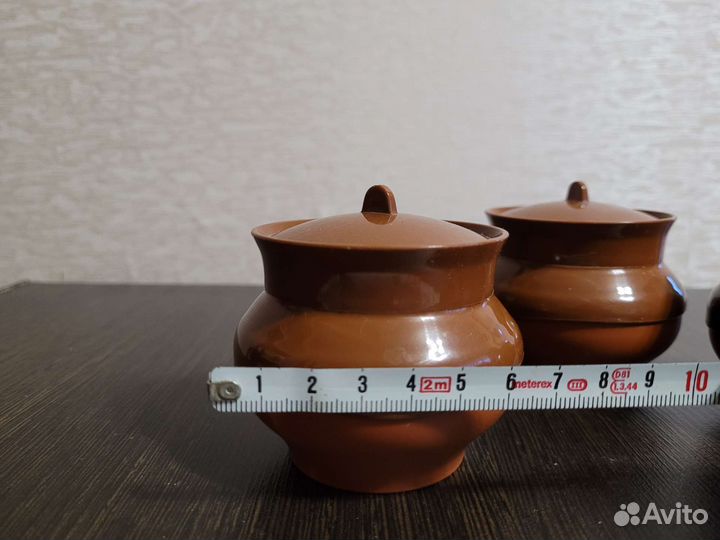 Банка глиняный горшок