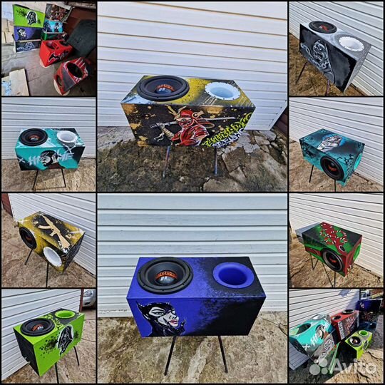 Короба под сабвуферы, доставка