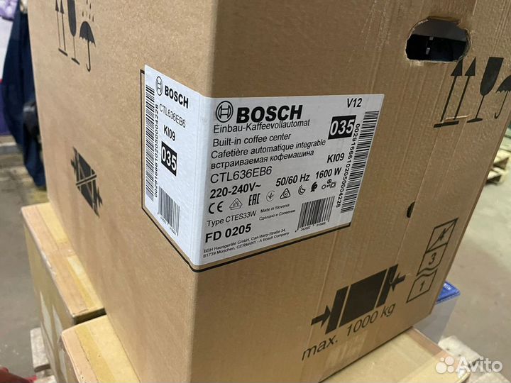 Кофемашина Bosch ctl636eb6