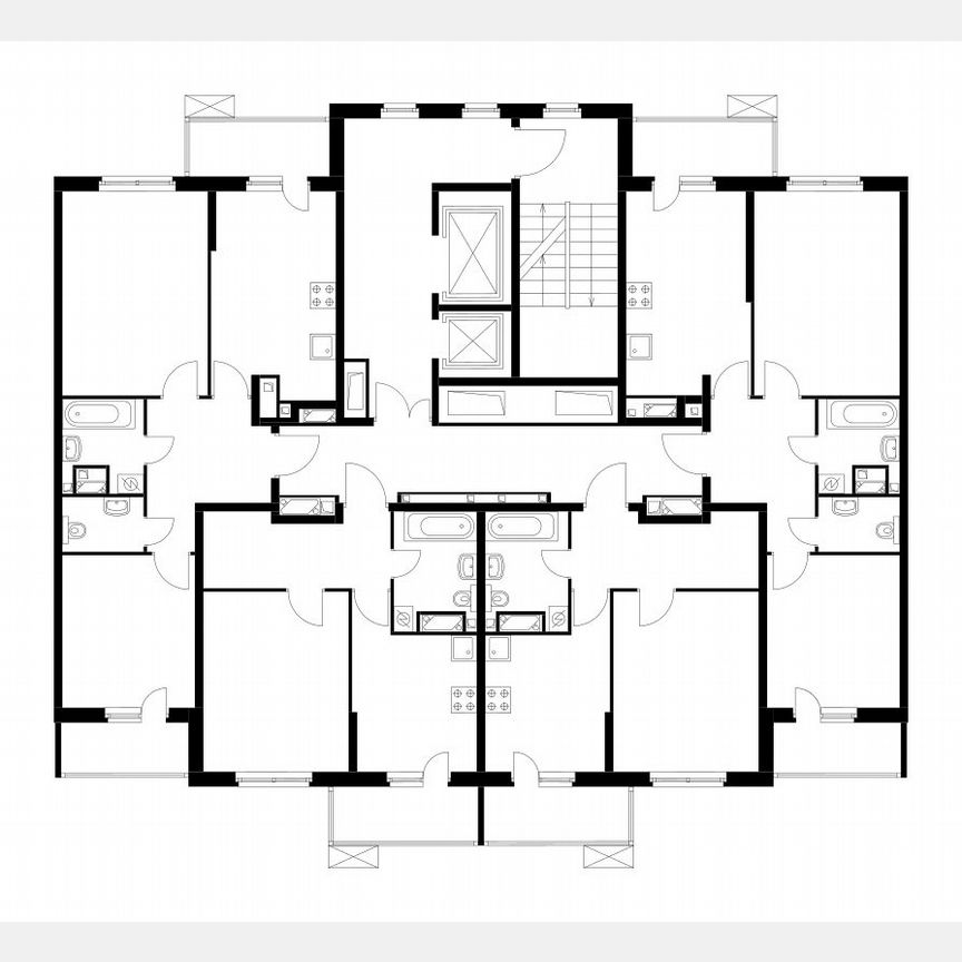 2-к. квартира, 60,6 м², 16/24 эт.