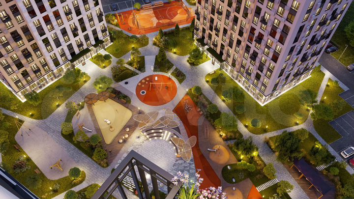 1-к. квартира, 36,3 м², 16/25 эт.