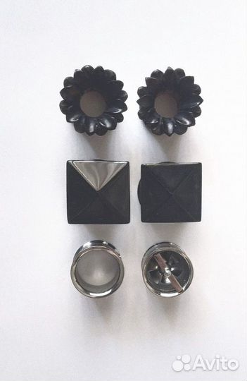 Пирсинг тоннели/плаги 14/15/16/18 мм