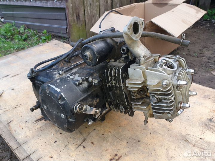 Двигатель на мопед 127cc