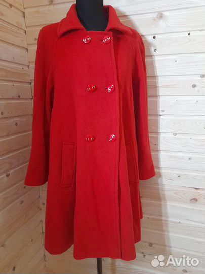 Пальто Picchi Италия винтаж мохер 50 р