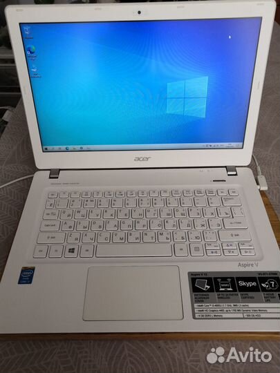 Acer aspire V3-371 SSD 120 ram 6гиг Win11