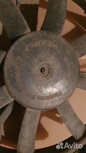 Вентилятор охлаждения ваз