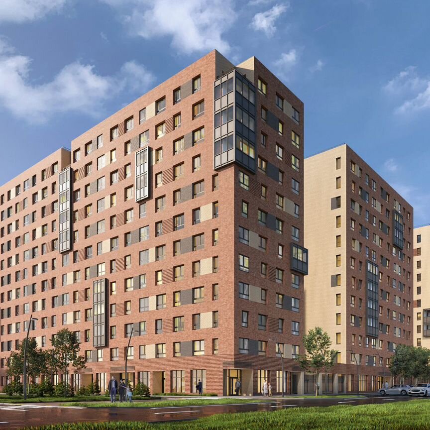 2-к. квартира, 49,4 м², 4/12 эт.