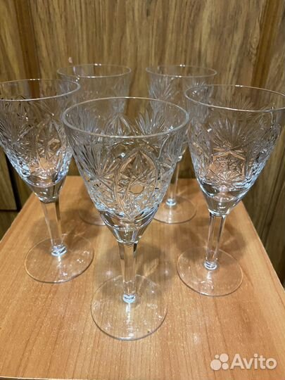 Хрустальные фужеры/ бокалы/ стопки СССР