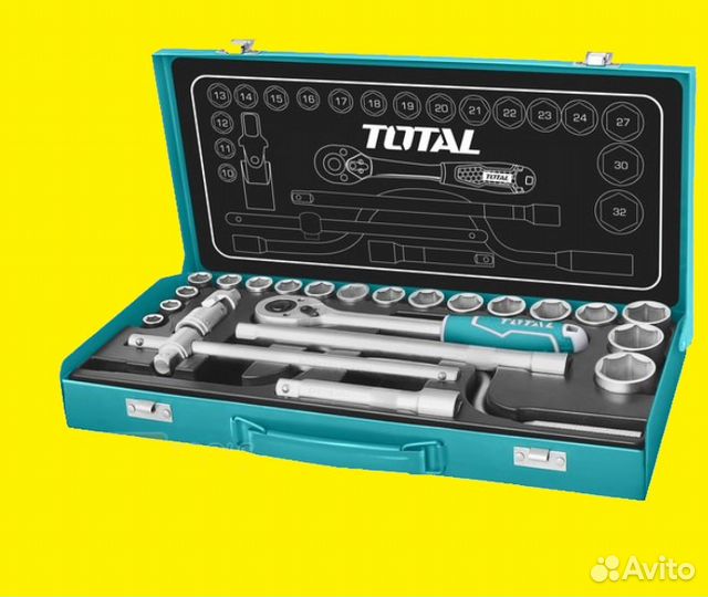 Набор головок total 24 Pcs