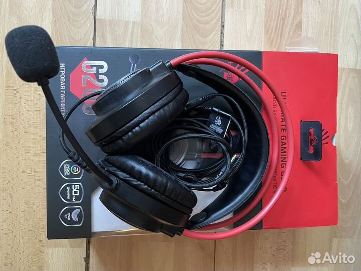 Игровые наушники bloody g200