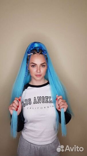 Плетение косичек с канекалоном