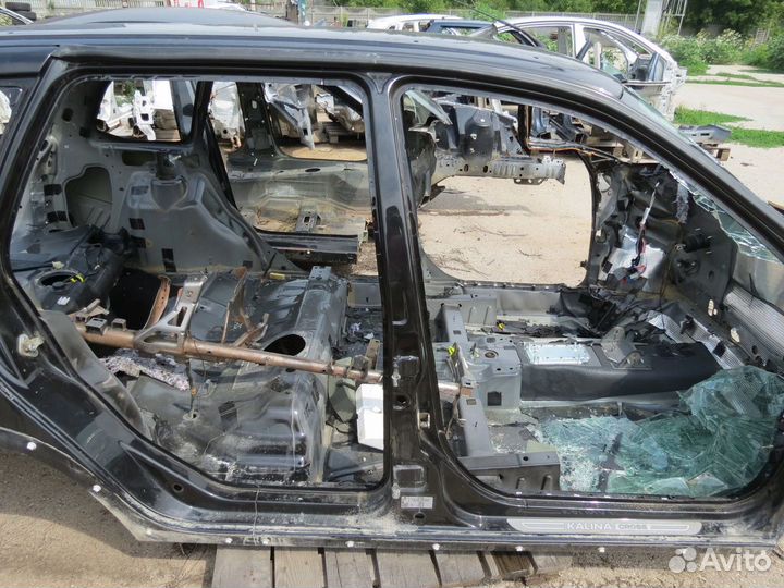 Порог со стойкой правый LADA Kalina Cross