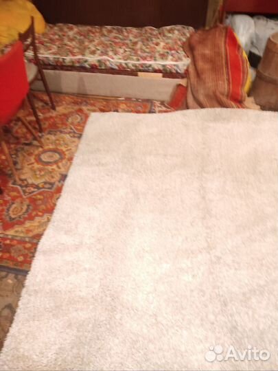 Белый ковер 3на2