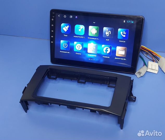 Магнитола android Toyota Auris 2006-2011 10