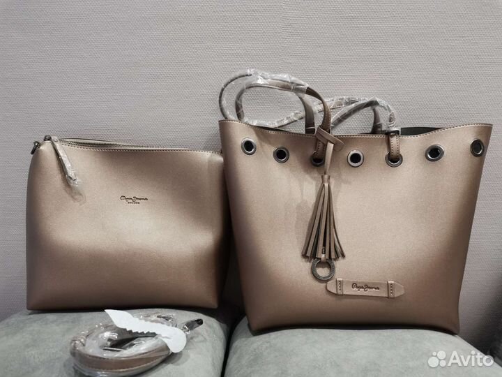 Сумка шоппер новая Pepe jeans London