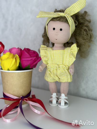 Кукла авторская текстильная
