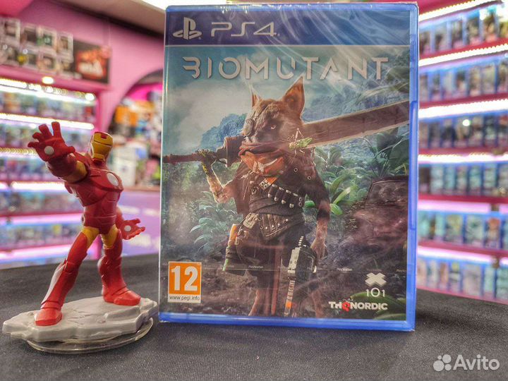 Диск PS4 Biomutant (Новый) RUS