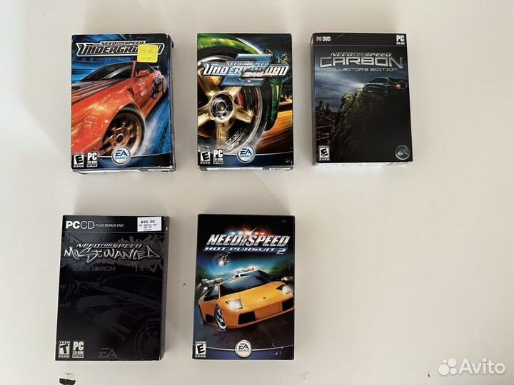 Need for speed collection pc sealed new пленка нфс