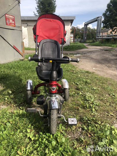 Велосипед коляска с ручкой