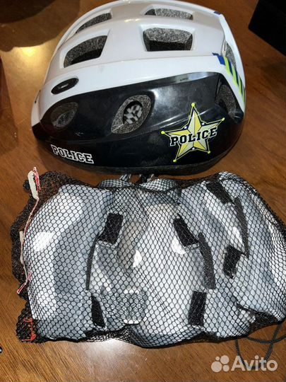 Шлем и защита для велосипеда и роликов