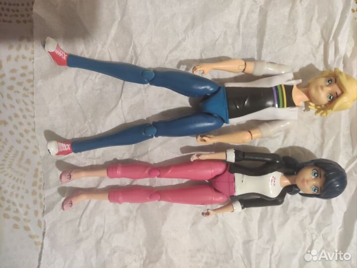 Куклы Маринет и Эдриан из леди баг