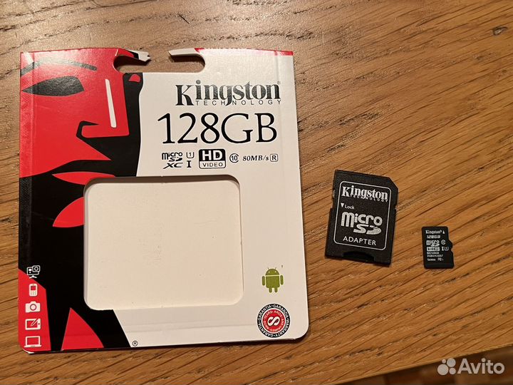 Карта памяти MicroSD kingston
