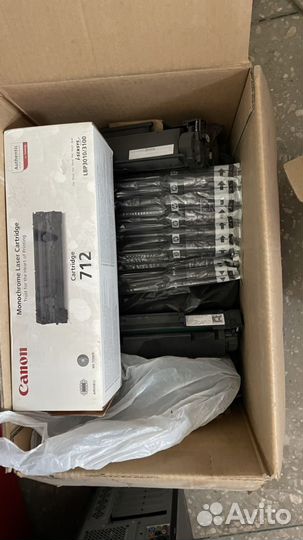 Картриджи для принтера HP Canon Samsung