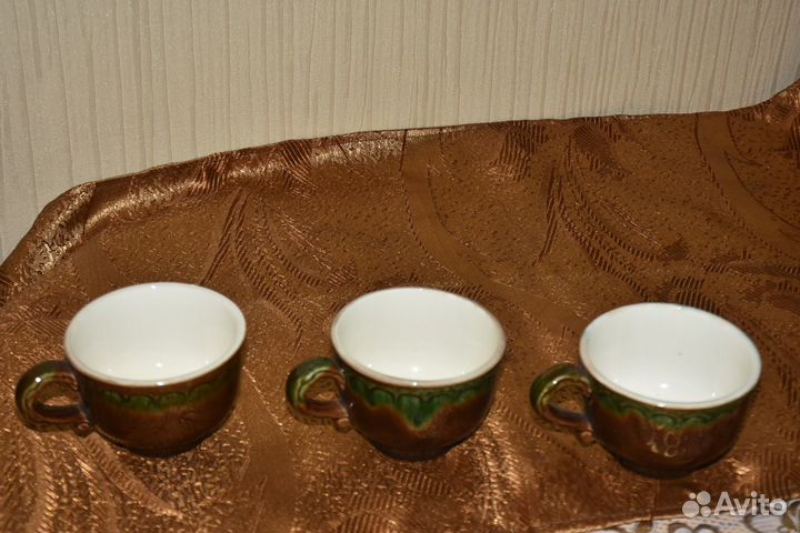 Кувшин. Чашки керамические СССР