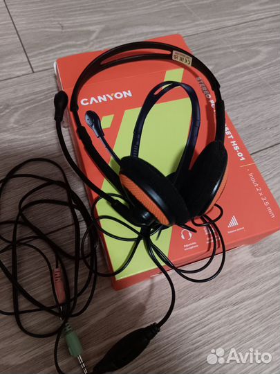 Наушники Canyon HS-01