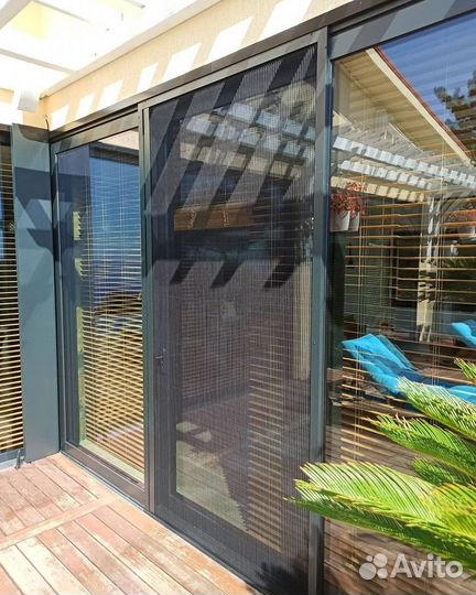 Москитные сетки плиссе