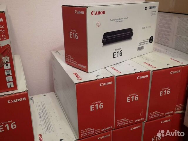 Картриджи Canon E16