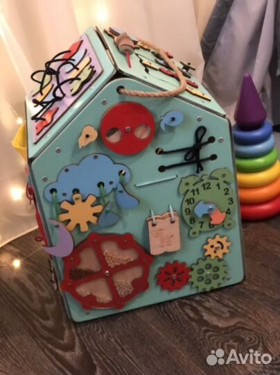 Бизиборд домик большой