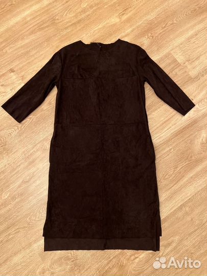 Платье замша